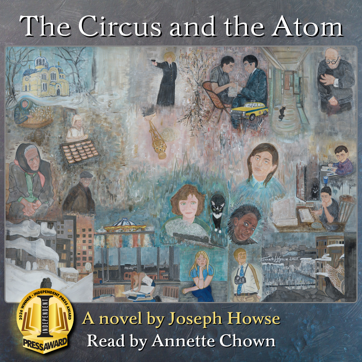 Audiobook cover of The Circus and the Atom