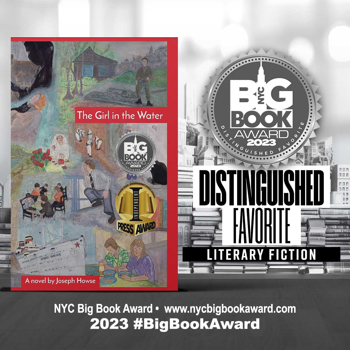 NYC Big Book Award Distinguished Favorite: Literary Fiction
